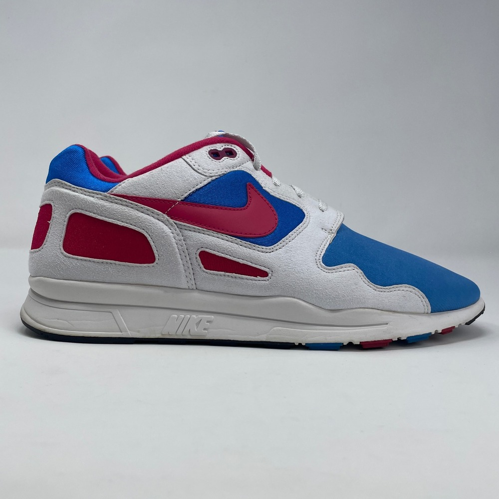 Nike Air Flow Sneakers Men 12 Photo Blue Cherry Futuristic 458206-400 Rare READ